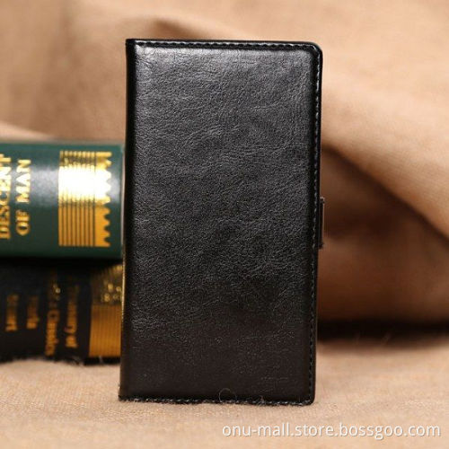 Factory price Crazy Horse Texture Leather case for Sony Xperia Z3 case